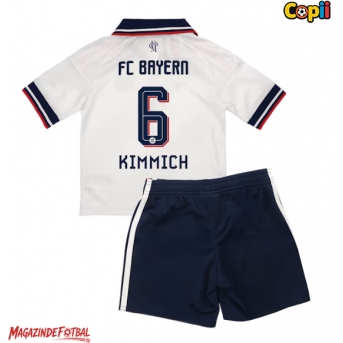 Bayern Munich Joshua Kimmich #6 Echipament de Fotbal Replică 2026-27 Copii Deplasare (+ Șorturi)
